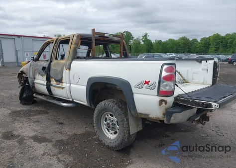 2004 GMC Sierra 2500Hd Slt из США, поврежденный, VIN 1GTHK29U54E328795